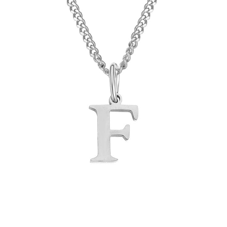 14K Edelstahl Halskette Buchstabenkette Modern