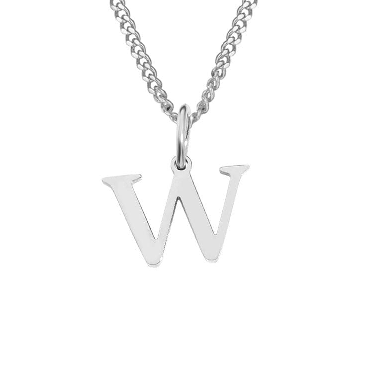 14K Edelstahl Halskette Buchstabenkette Modern
