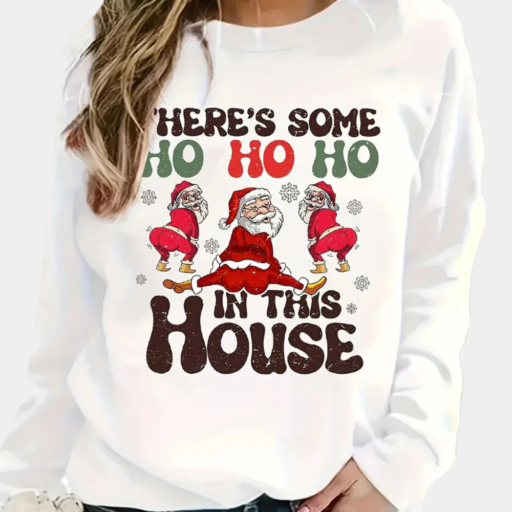 Weihnachtssweater für Damen von BerlinGlamour im verspielten Design
