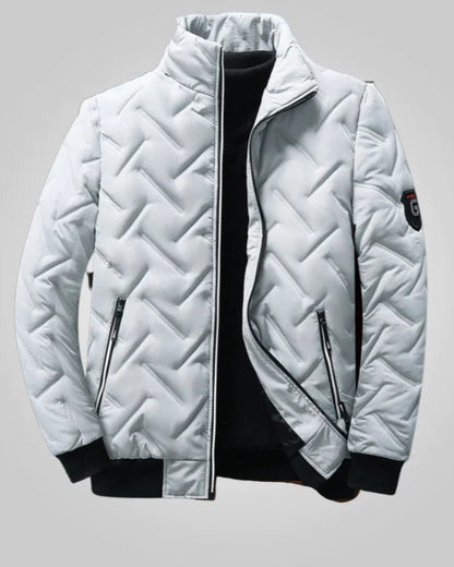 Herren Winterjacke Wattierte Isolierung Warm