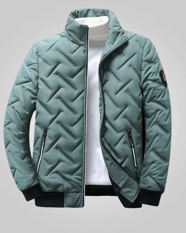 Herren Winterjacke Wattierte Isolierung Warm
