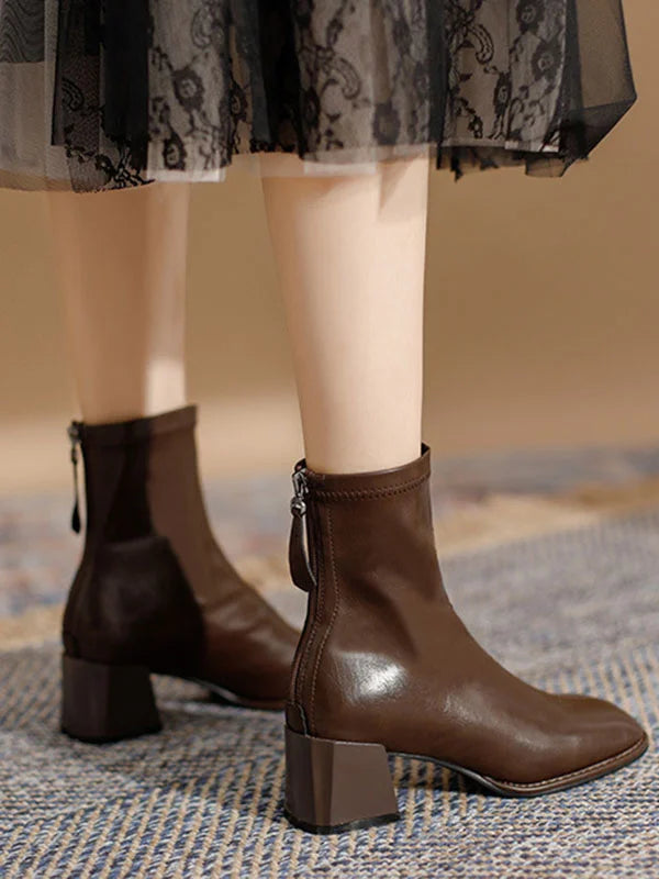 Damen Stiefel Leicht Bequem Elegant Mode