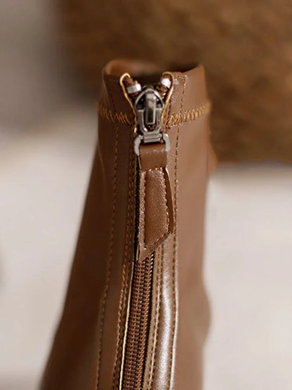 Damen Stiefel Leicht Bequem Elegant Mode