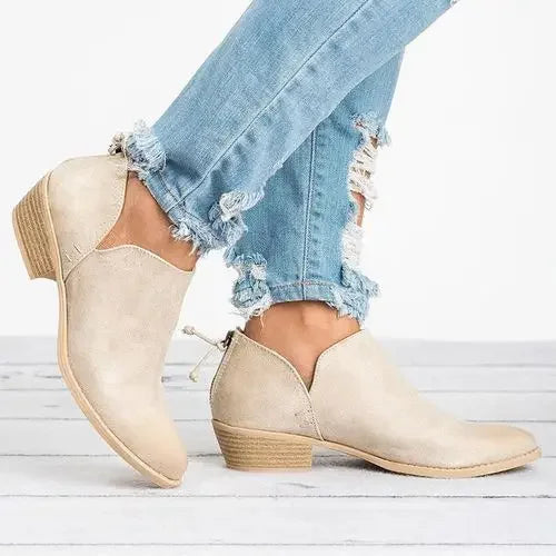 Elegante Stiefelette Warm Bequem Damen Schuhe Winter - BerlinGlamour