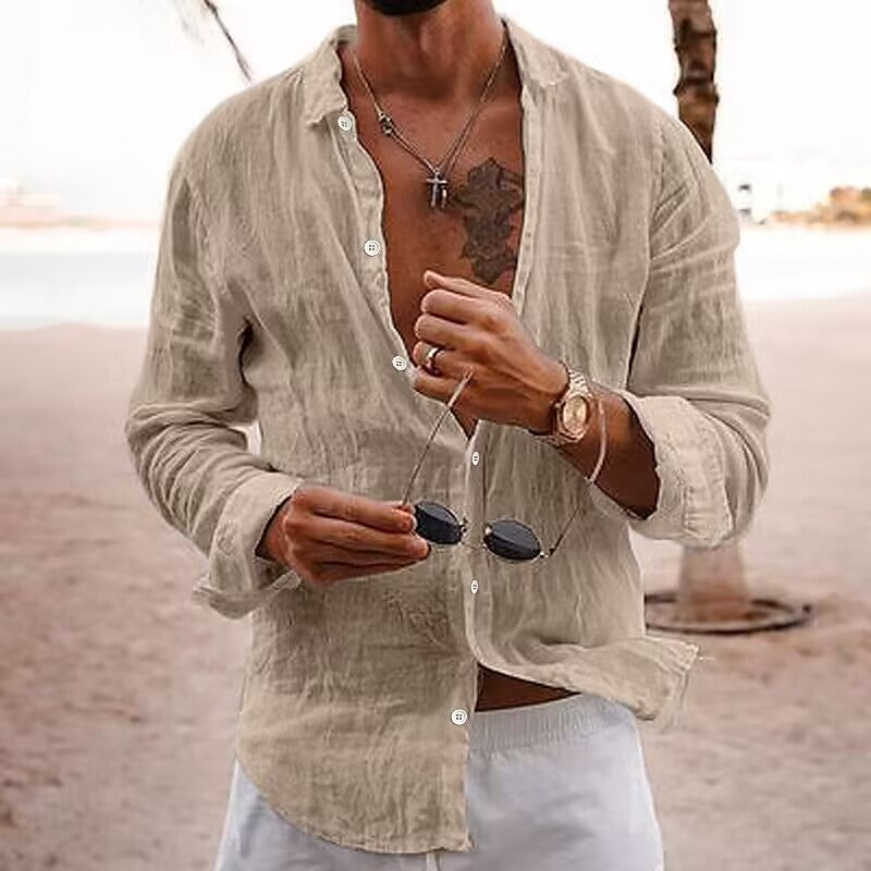 Modisches und bequemes Sommerhemd Sigurd