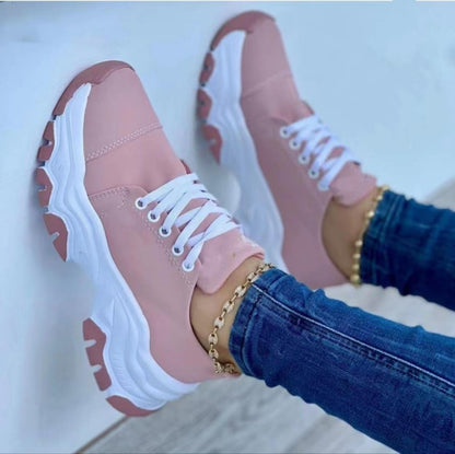 Komfortable Orthopädische Sneaker Damen Mikrofaser