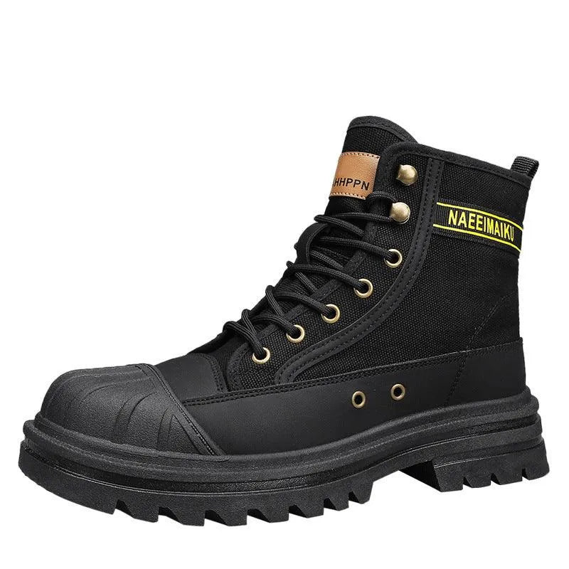 Herren Stiefel Lässig Sportlich mit Dicker Sohle - BerlinGlamour