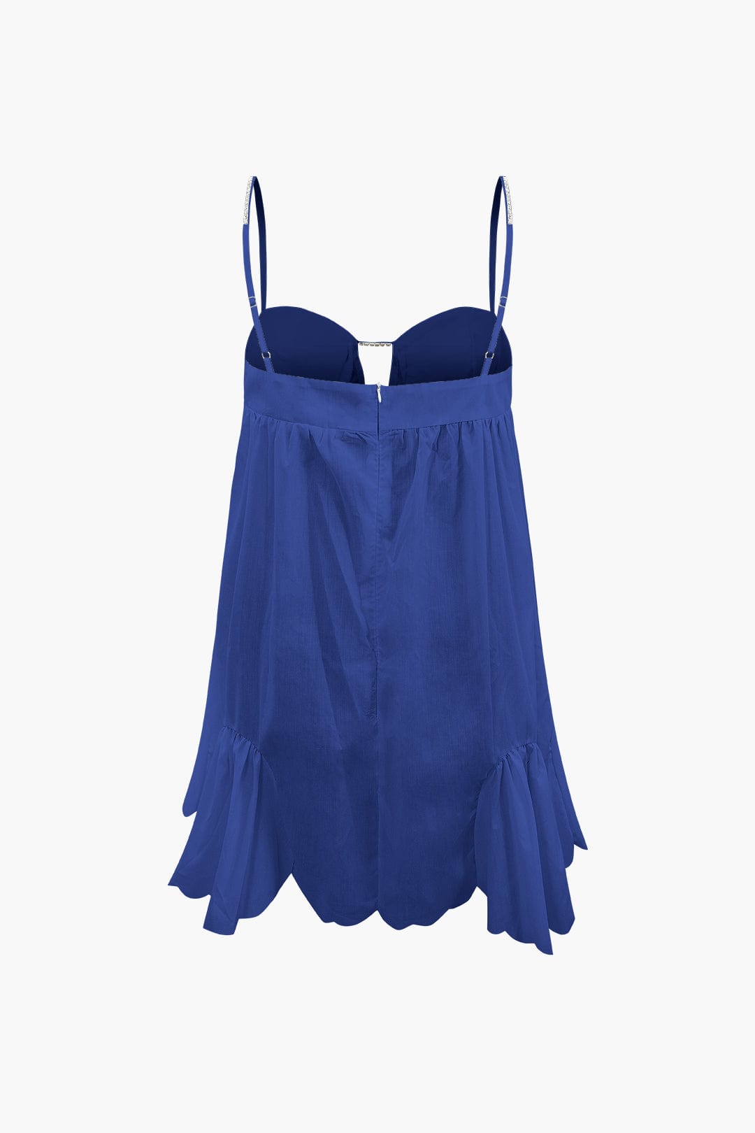 Kleid Mit Trägern Glitzernd Feminin Partykleid