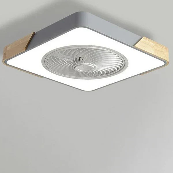 LED Deckenleuchte mit Ventilator Skandinavisch Modern Dimmbar