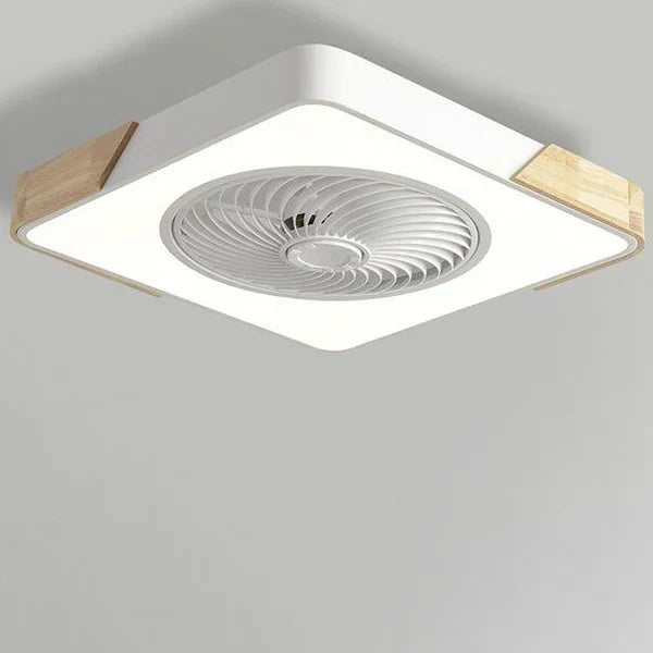 LED Deckenleuchte mit Ventilator Skandinavisch Modern Dimmbar