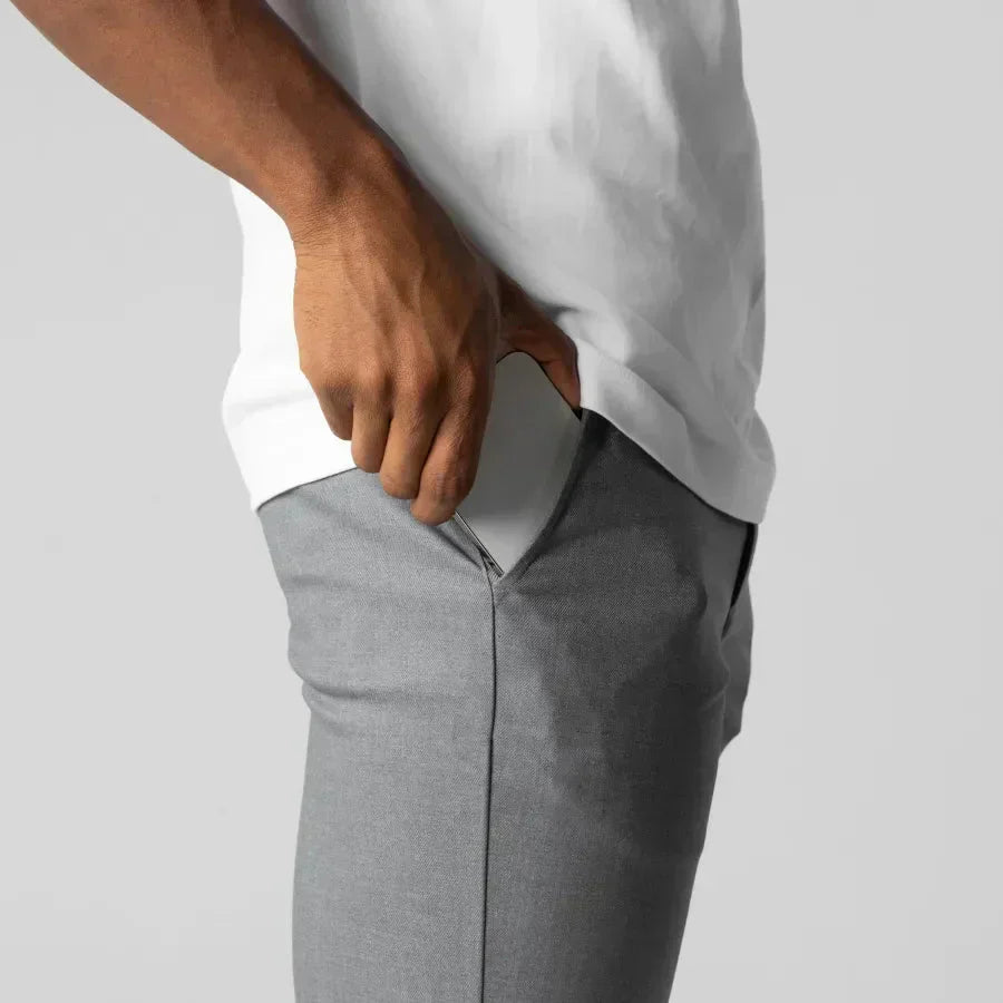 Herren Chino Hose Slim Fit Modern Bequem