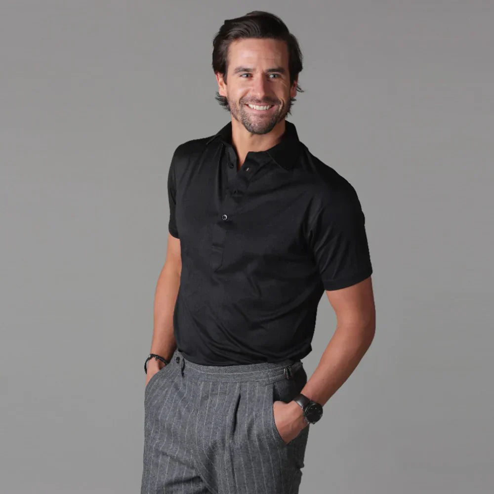 Herren Polo Shirt Klassisch Modern für Alltag