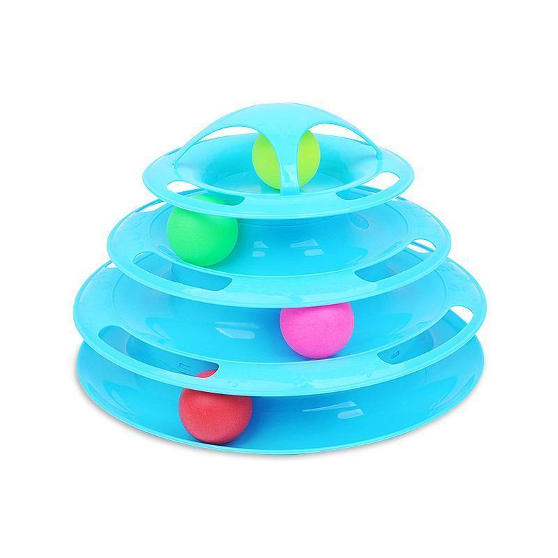 Katzenspielzeug Turbo Ball Farbig Lustig