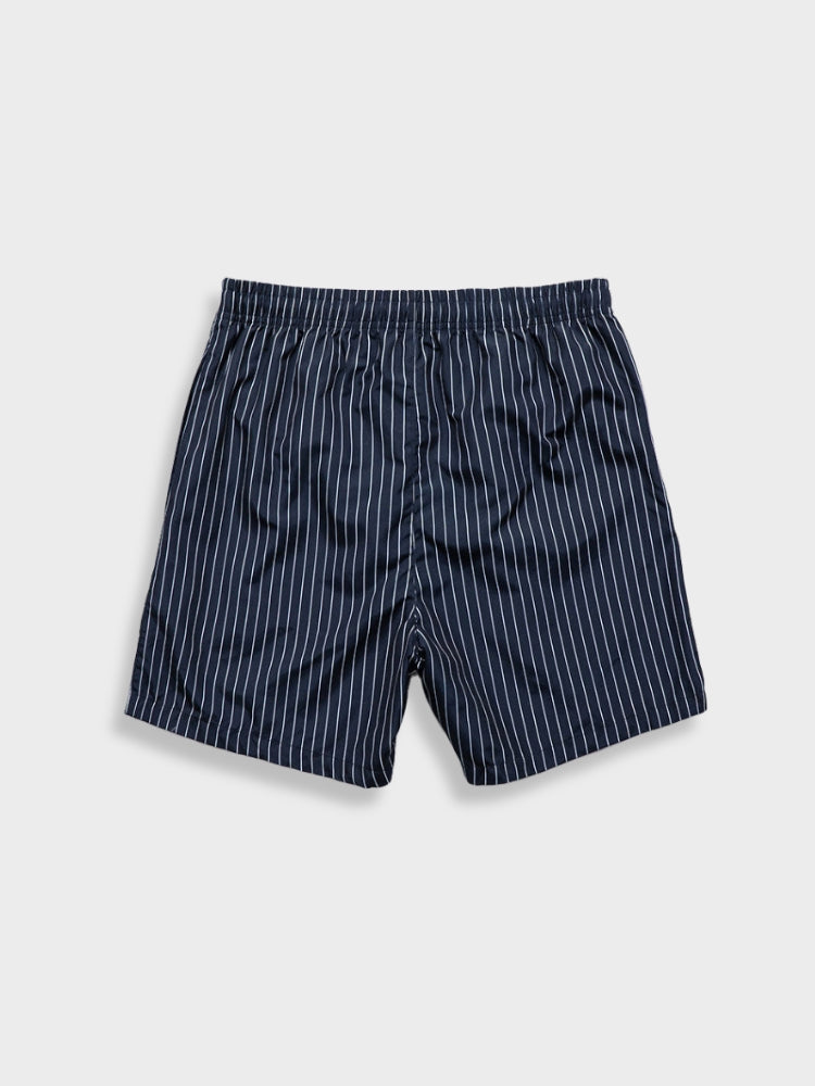 Herren Sommer Set Gestreift Hemd & Shorts Maritim