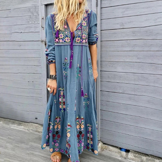 Leichtes Sommerkleid Vintage Stil Damenkleid - BerlinGlamour