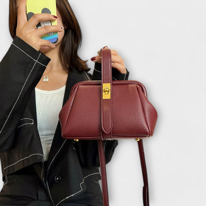 Elegante Damen Handtasche Mini Lederschmuck