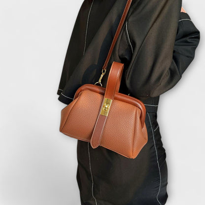 Elegante Damen Handtasche Mini Lederschmuck