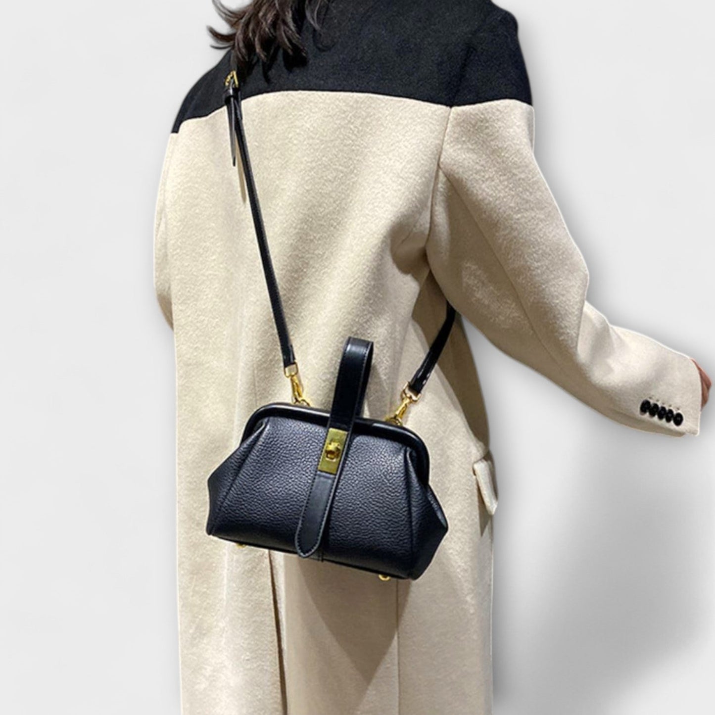 Elegante Damen Handtasche Mini Lederschmuck
