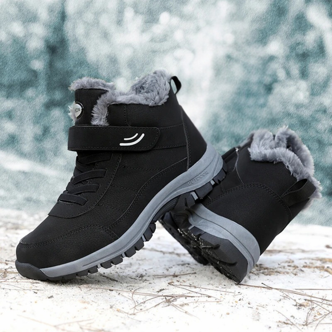 Frauen Schneestiefel Warm Fell lined Winter Stiefel