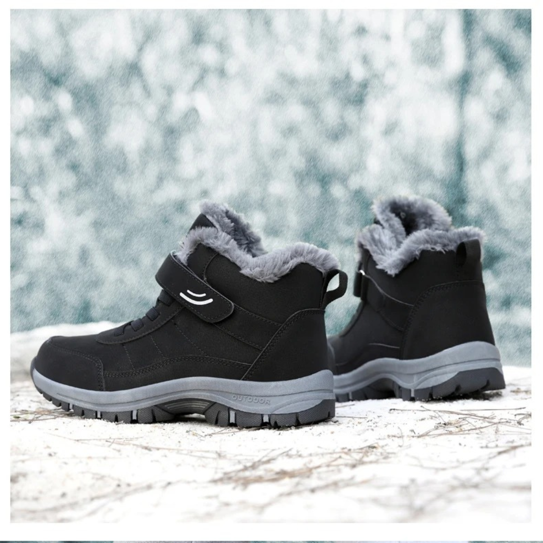 Frauen Schneestiefel Warm Fell lined Winter Stiefel