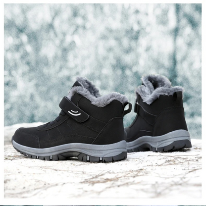 Frauen Schneestiefel Warm Fell lined Winter Stiefel