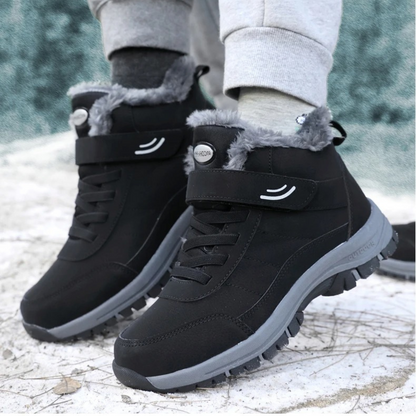 Frauen Schneestiefel Warm Fell lined Winter Stiefel