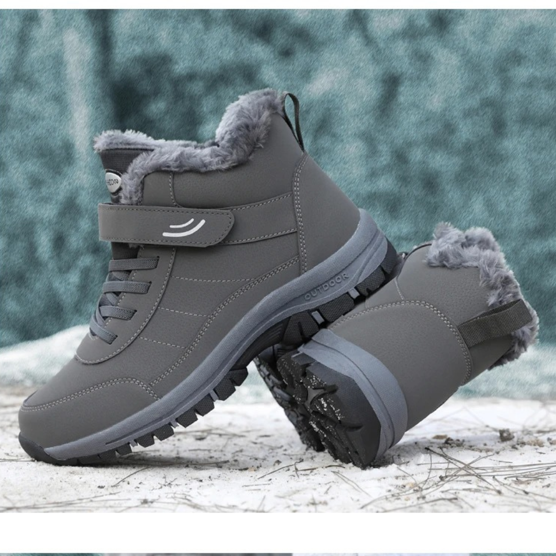 Frauen Schneestiefel Warm Fell lined Winter Stiefel