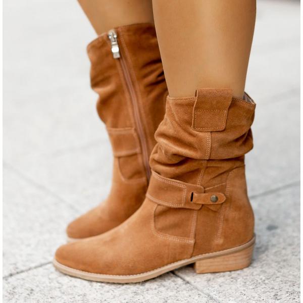 Orthopädische Stiefelette Bequem Einstieg Komfort Schuhe - BerlinGlamour