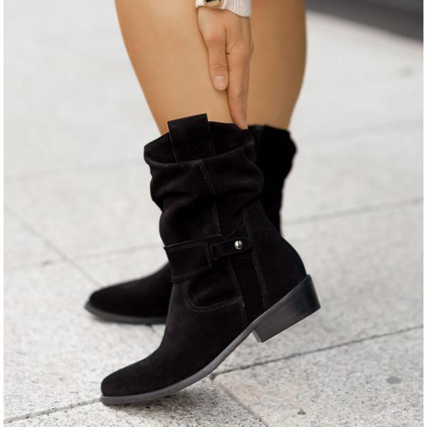 Orthopädische Stiefelette Bequem Einstieg Komfort Schuhe