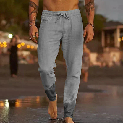 Leinenhose Herren Sommerhose Bequem