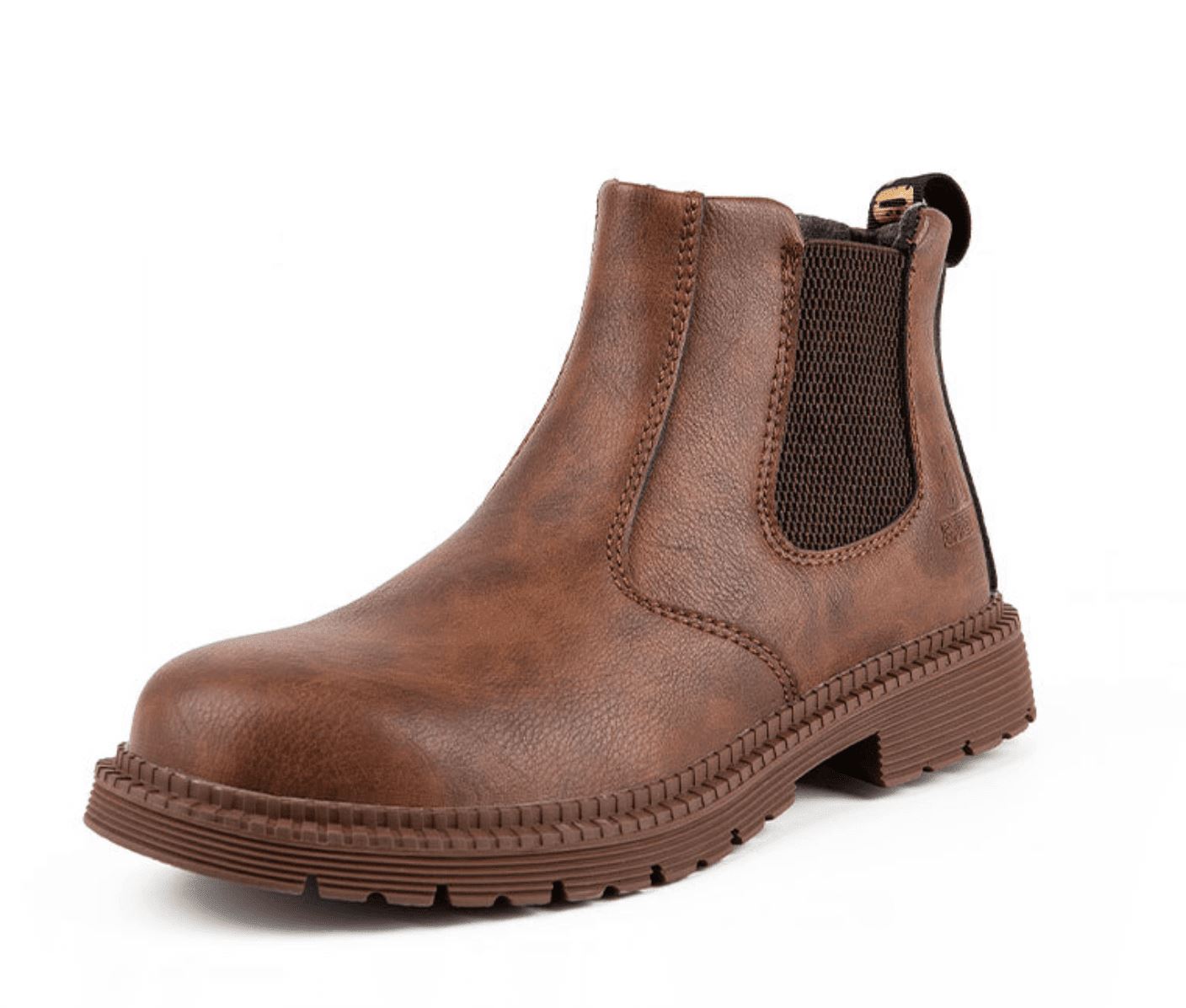 Herren Chelsea Boots Bequem Schlüpfen Leder - BerlinGlamour