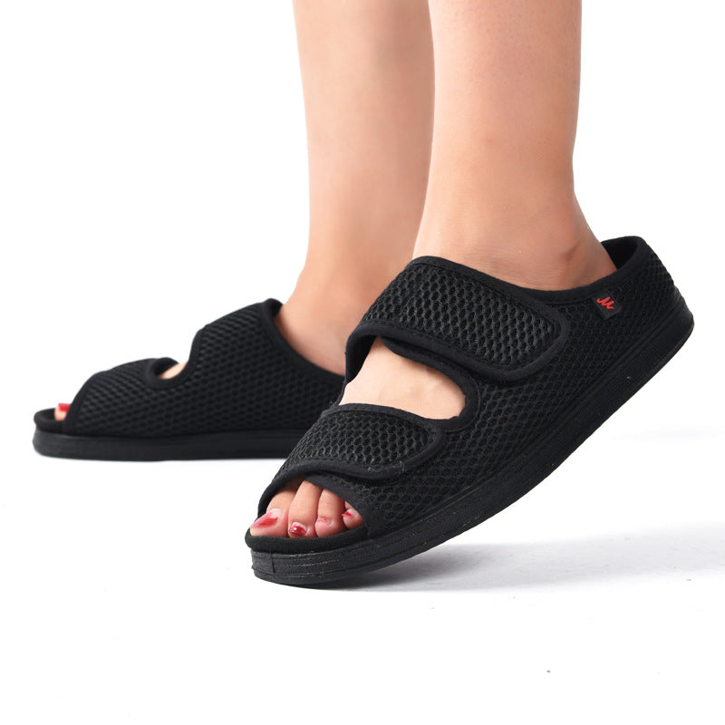 Geschwollene Füße Schuhe Komfortabel atmungsaktiv Verstellbar - BerlinGlamour