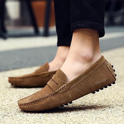 Schicke Mocka Loafers Damen Schuhe Modern - BerlinGlamour