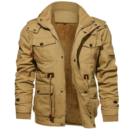 Herren Jacke Robust Wasserdicht Winter