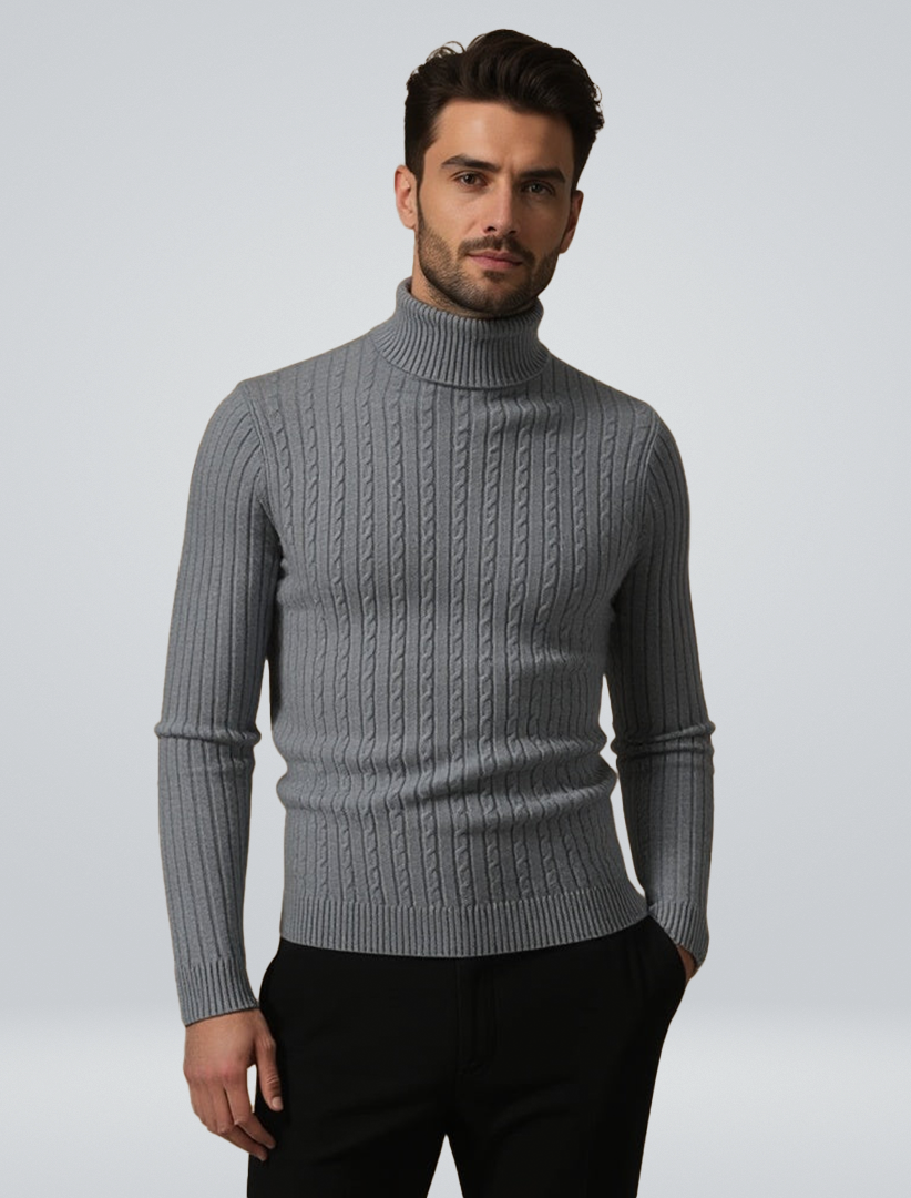 Stilvoller Rollkragenpullover Modern Warm - BerlinGlamour