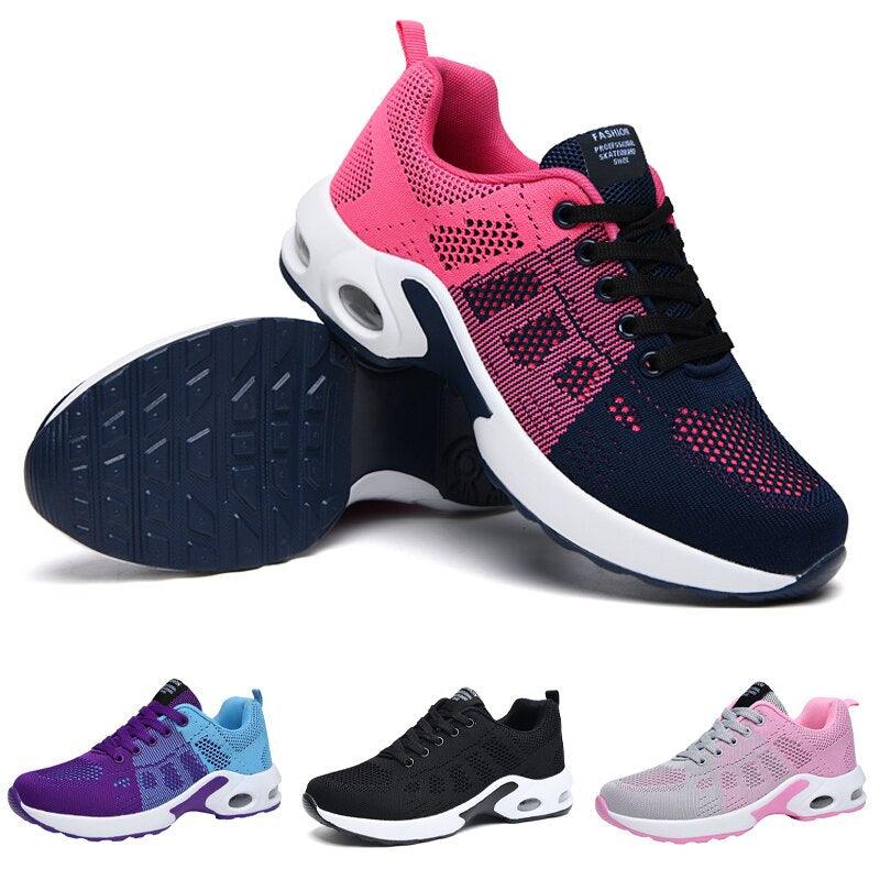 Orthopädische Laufschuhe Damen Weiß Bequem