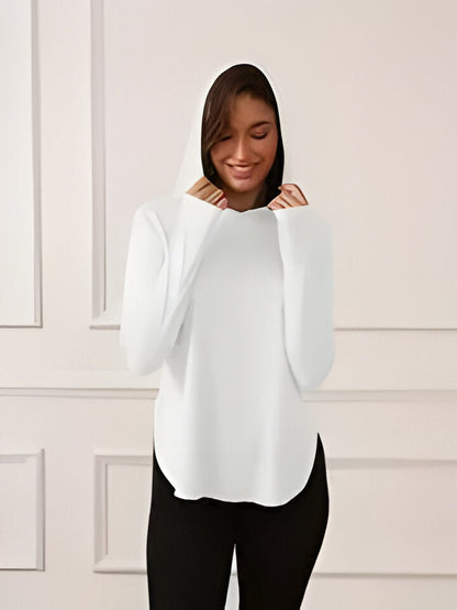 Damen Sonnenschutz Hoodie UV-Schutz Kapuze