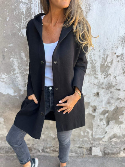 Kapuzenjacke Entspannt Modern Damen