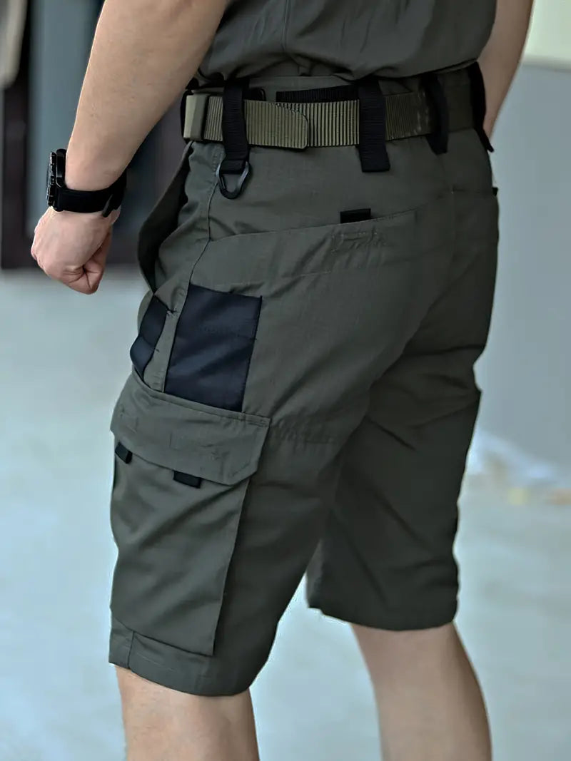 Herren Shorts Cargo Freizeit Shorts mit vielen Taschen
