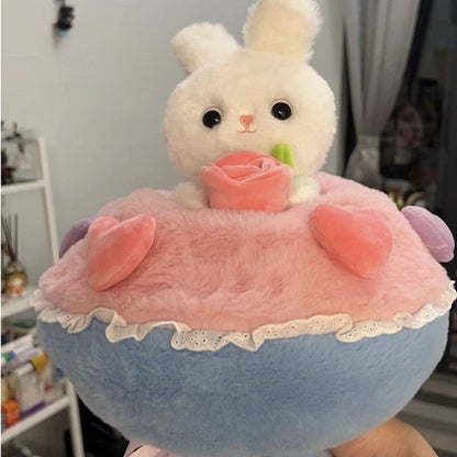 Liebes Plüschstrauß Süßes Bunny Geschenk