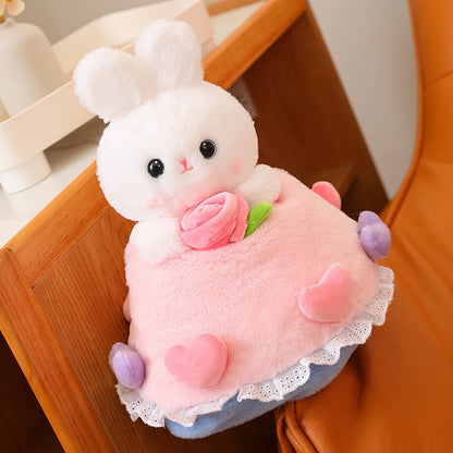 Liebes Plüschstrauß Süßes Bunny Geschenk
