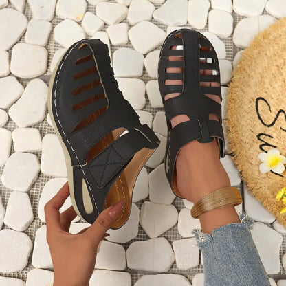 Heidi Sandalen Stilvoll Wedge Absatz Damen