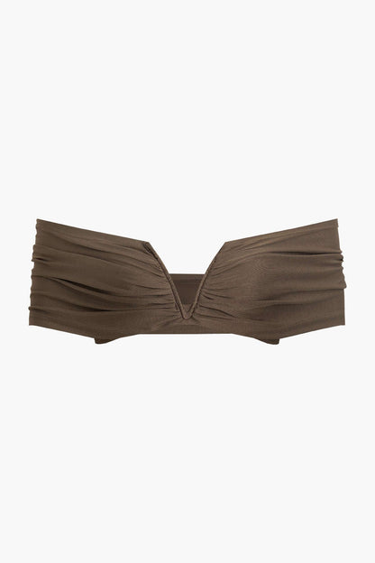 Elegantes Off-Shoulder-Set mit Drapierung Damen
