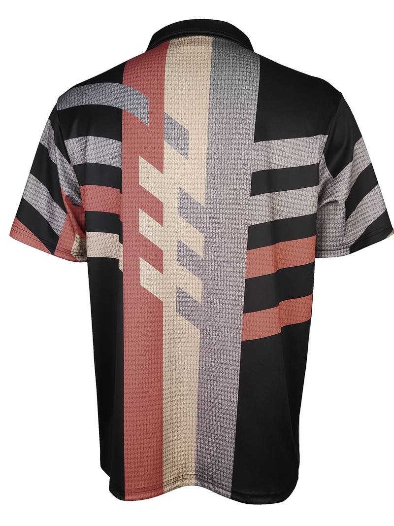 Herren Polo Shirt Vintage Style Lässig