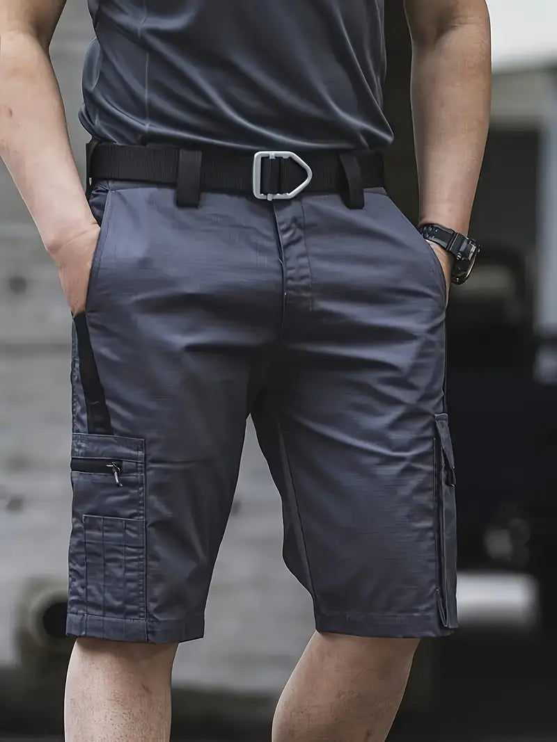 Herren Shorts Cargo Freizeit Shorts mit vielen Taschen - BerlinGlamour