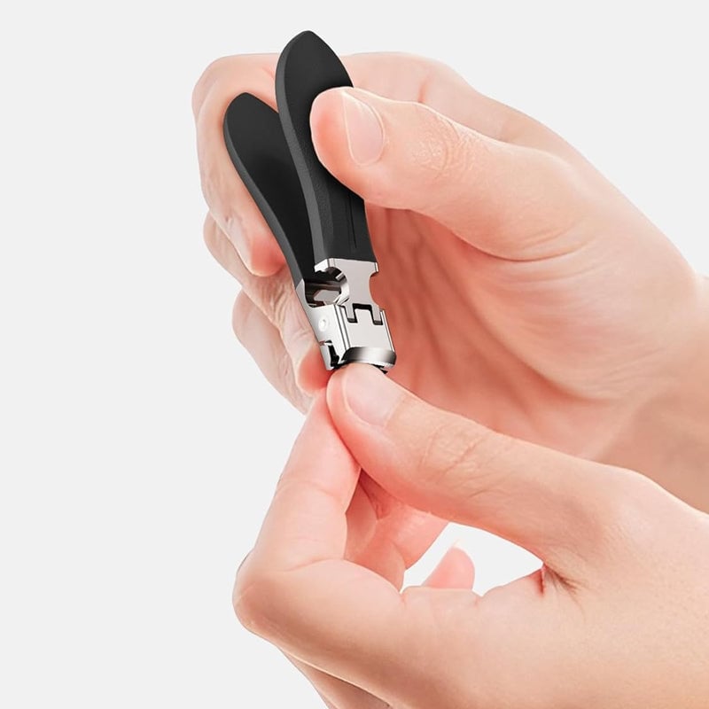Nagelknipser Breit Kieferöffnung Anti Spritz Edelstahl