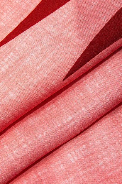 Baumwoll-Zweiteiler mit Knoten-Oberteil und Bambus-Print-Hose