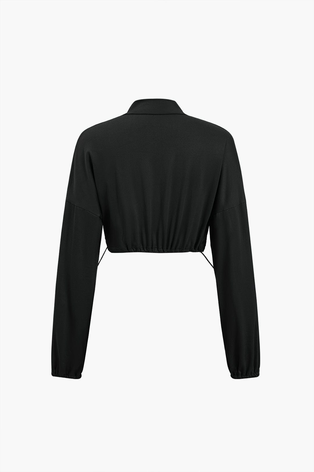 Sportliches Zweiteiler Set Cropped Jacke Leggings