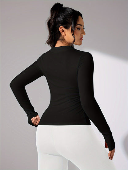 Sportjacke Damen Langarm Lässig Modern