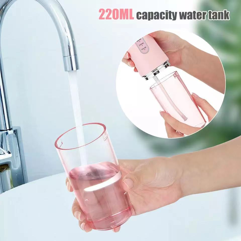 Wasserdichter Dentalreiniger Kabellos Wiederaufladbar